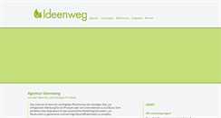 Desktop Screenshot of ideenweg.com